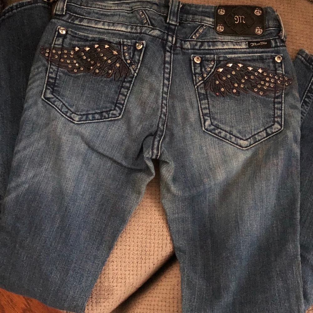 Miss me me straight jeans size 27
